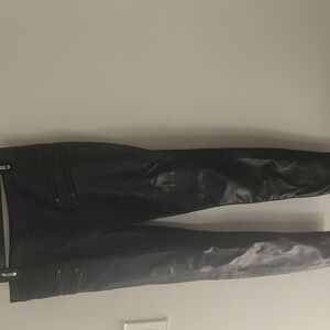 Free People Lennon Vegan Leather Zipper Pants